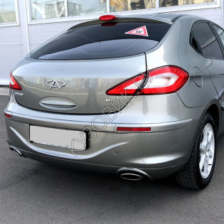 Бампер задний в цвет кузова Chery M11 (M12) (2008-2016) хэтчбек