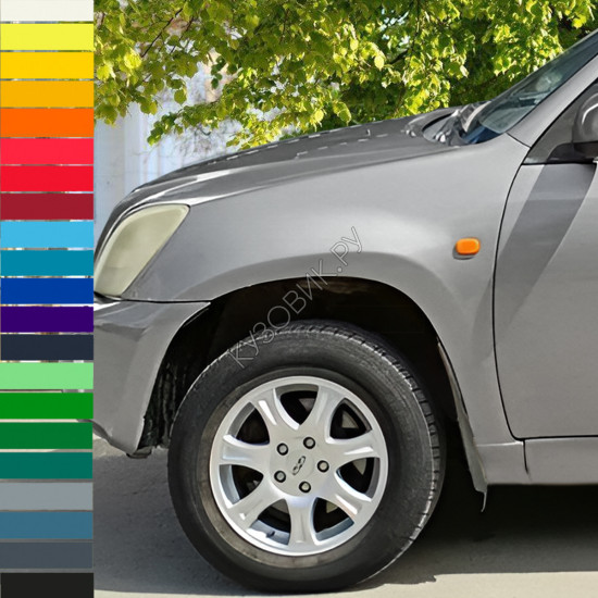 Крыло переднее левое в цвет кузова Chery Tiggo T11 (2005-2013) дорестайлинг Крыло переднее левое в цвет кузова Chery Tiggo T11 (2005-2013) дорестайлинг