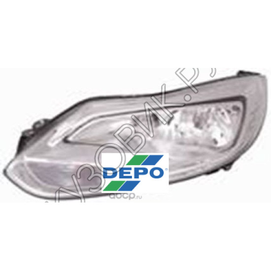 Фара левая Ford Focus 3 (2011-) DEPO