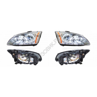 Фары Форд Фокус Ford Focus 2 (2005-2008) комплект 2 штуки левая и правая DEPO высокое качество