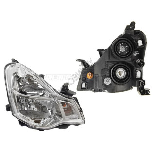 Фара NISSAN ALMERA RUS 12-/ BLUEBIRD SYLPHY 05-12 прав под электрокорректор SAT