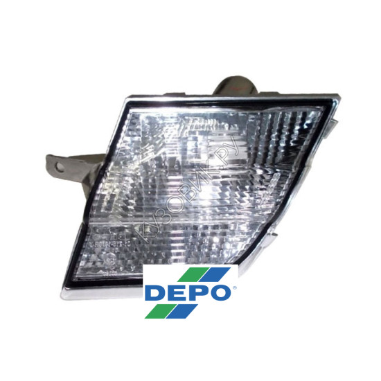 Указатель поворота нижний левый Nissan Micra K12 (2002-2005) DEPO