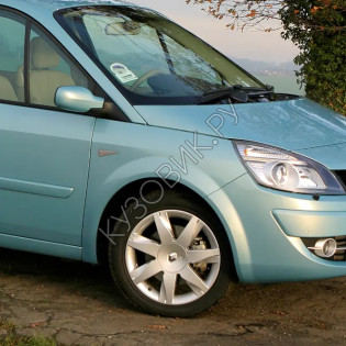 Крыло переднее правое в цвет кузова Renault Scenic 2 (2003-2009)